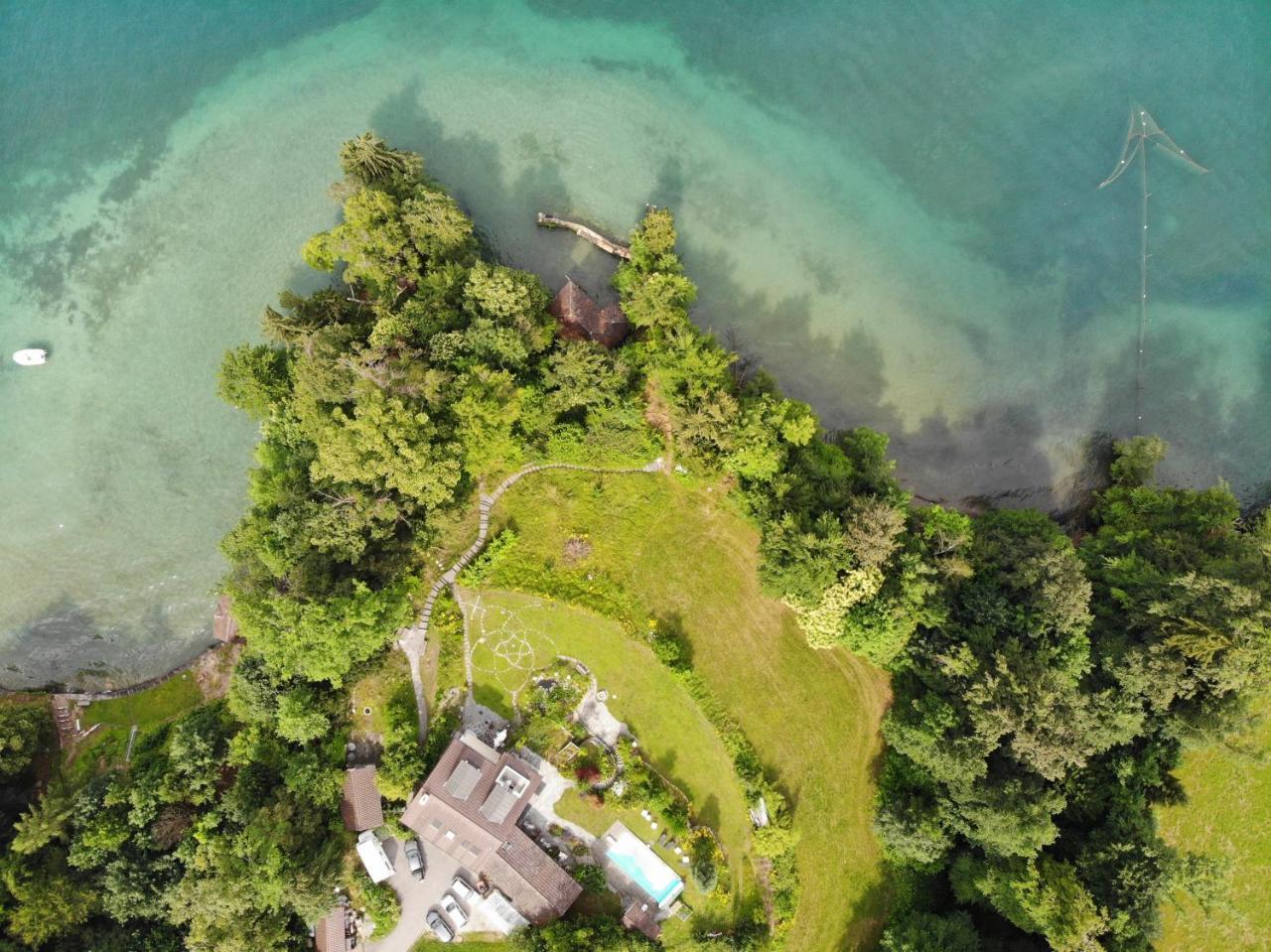 Lake Villa Lotus Horw Exterior foto